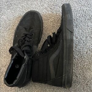 VansClassic Black Men's High-Top Sneakers